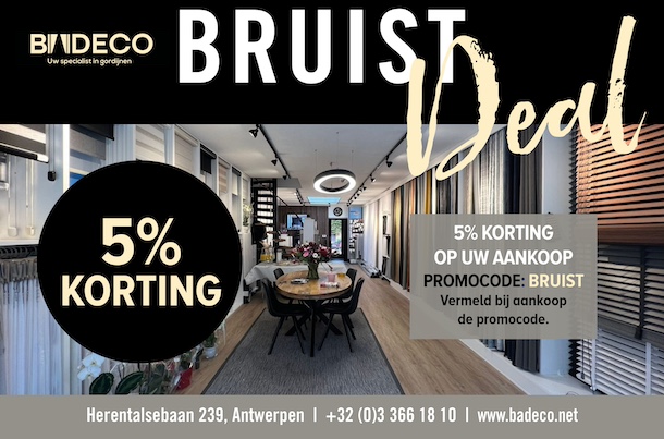 5% korting op uw aankoop